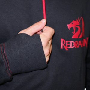 Red Dragon Hoodie - Front and Back Logo