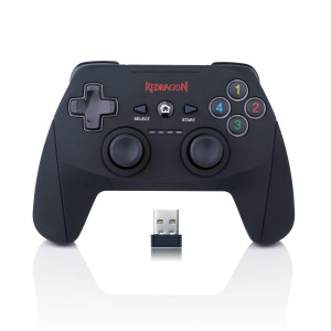 REDRAGON HARROW Wireless X/D-input(Digital/Analog) PC Controller Black