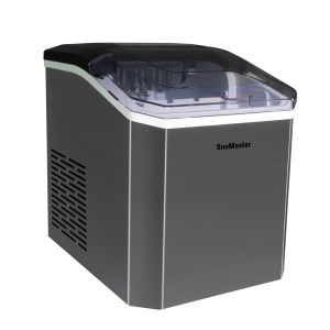 SnoMaster – 12Kg/24Hr Counter-Top Bullet Type Ice-Maker – Stainless Steel –